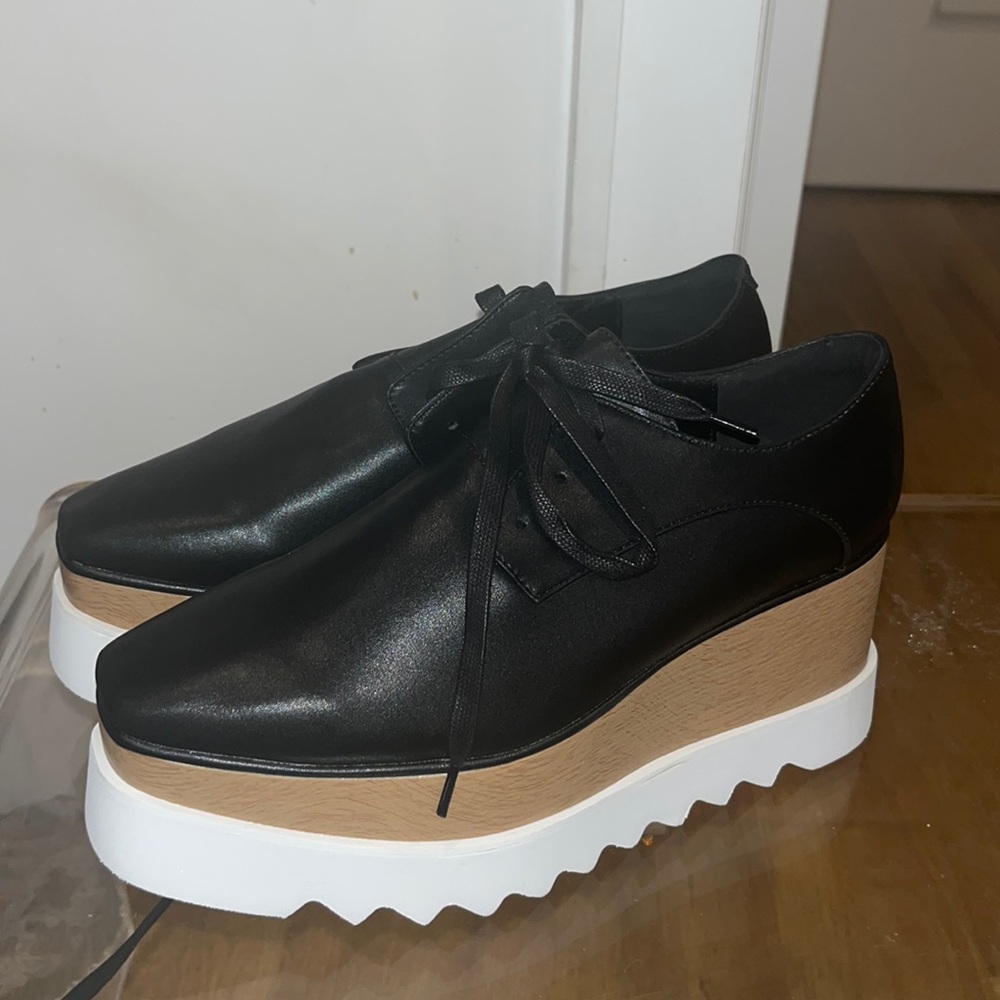 Stella McCartney Women's Elyse Eco Lace Up Platform Oxfords